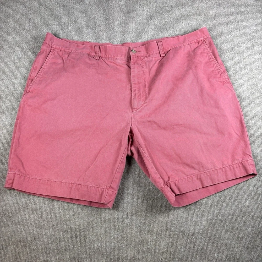 Polo Ralph Lauren Men's‎ Pink Chino Shorts Cotton Classic Fit Flat Front 42 9